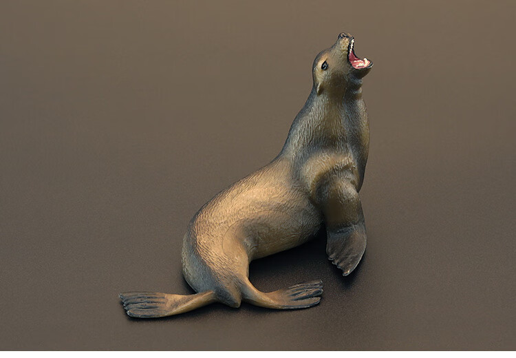 实心儿童仿真动物玩具模型 海象 海豹 海牛 儒艮 鳍足认知礼物摆件