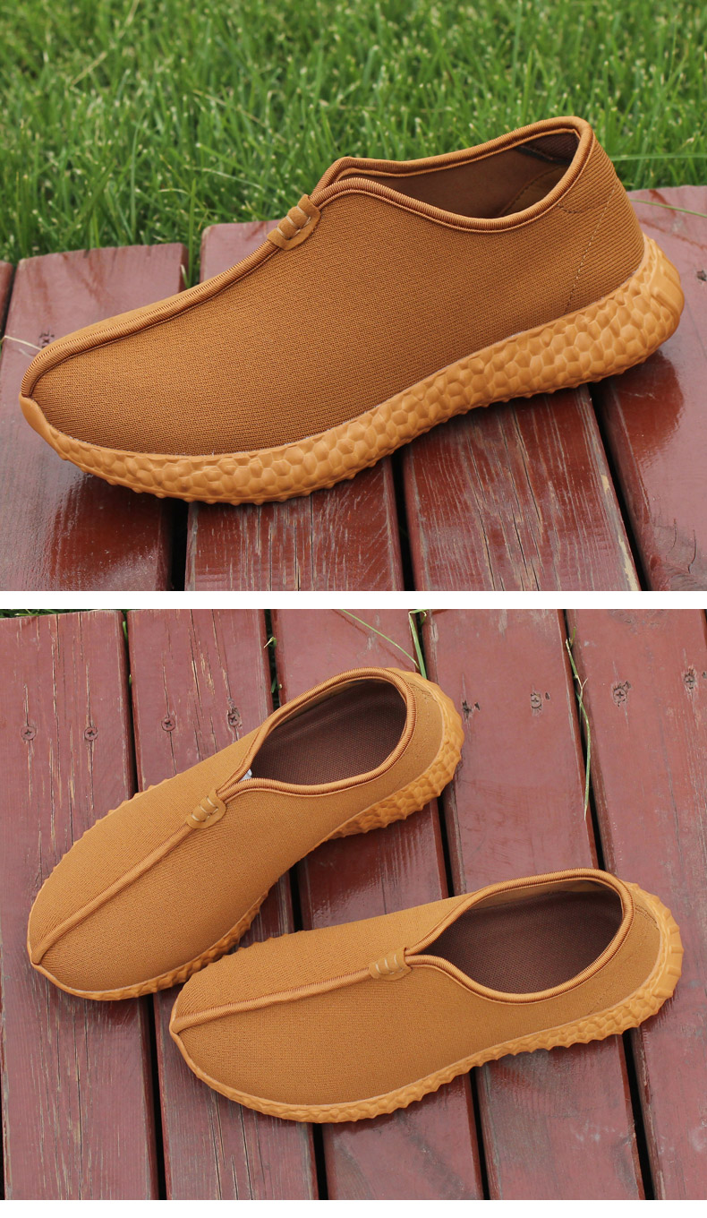 真如界僧鞋店真如界僧鞋休闲禅意布鞋居士鞋轻底弹力飞织鞋面老北京