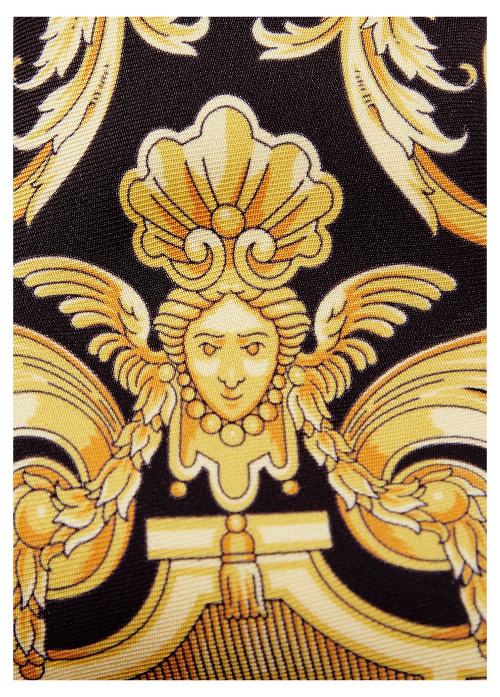 versace 范思哲 2021年新款男士巴洛克印花真丝领带 icr7001 1f00602