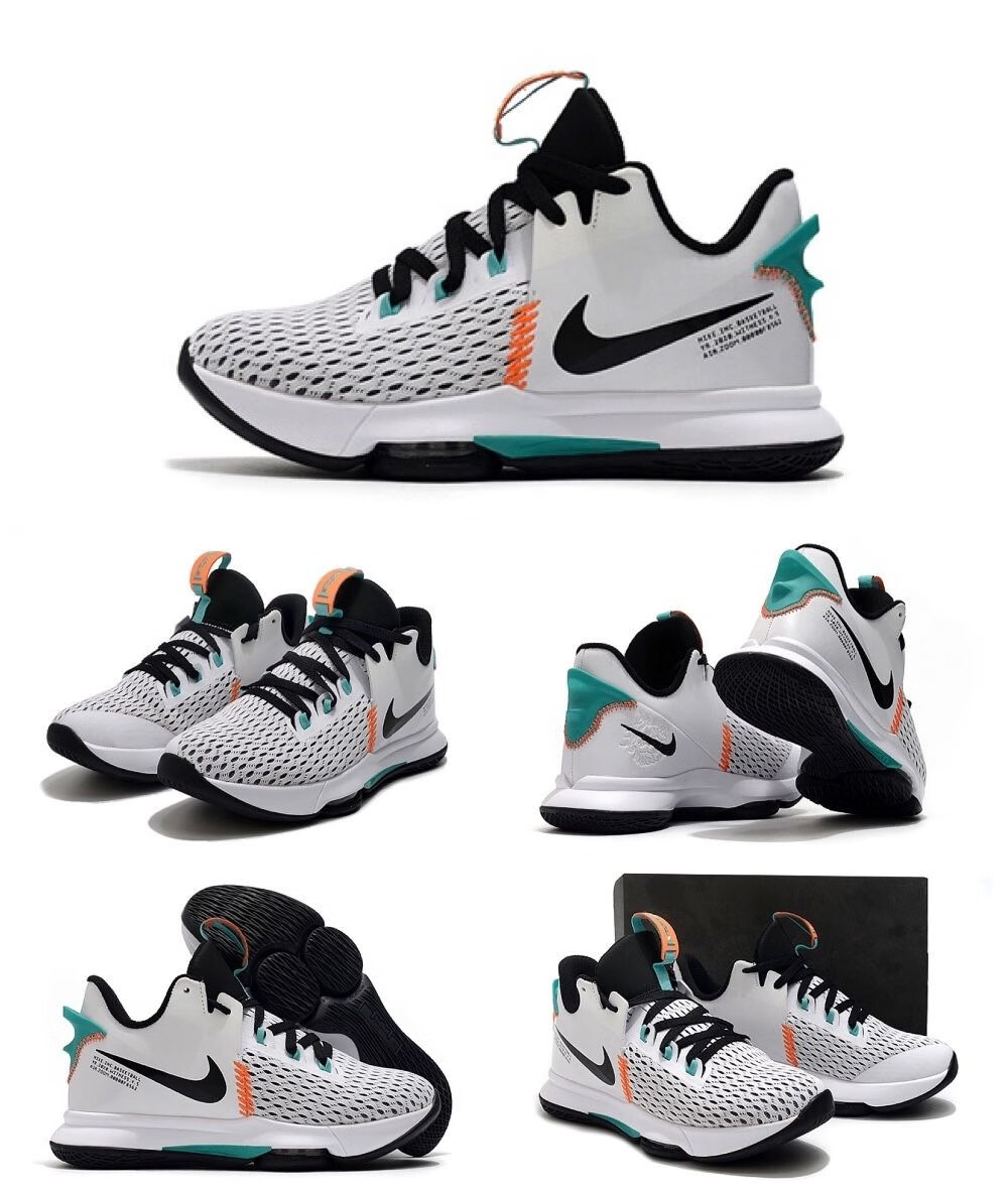 【官方旗舰店】lebron witness 5 见证5代篮球鞋 透气男子实战气垫