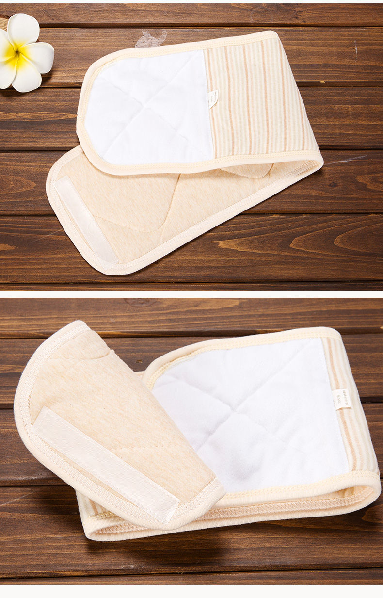 护肚围春夏护肚脐围彩棉护脐带新生儿肚脐护腹围秋冬小鹿春夏薄款1条