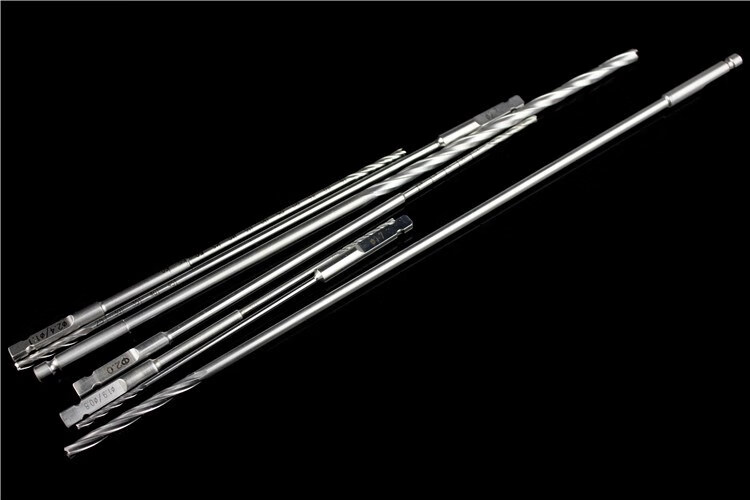 骨科器械不锈钢空心钻头空心螺钉空心骨钻钻骨中空钻孔ao半圆快装 桔