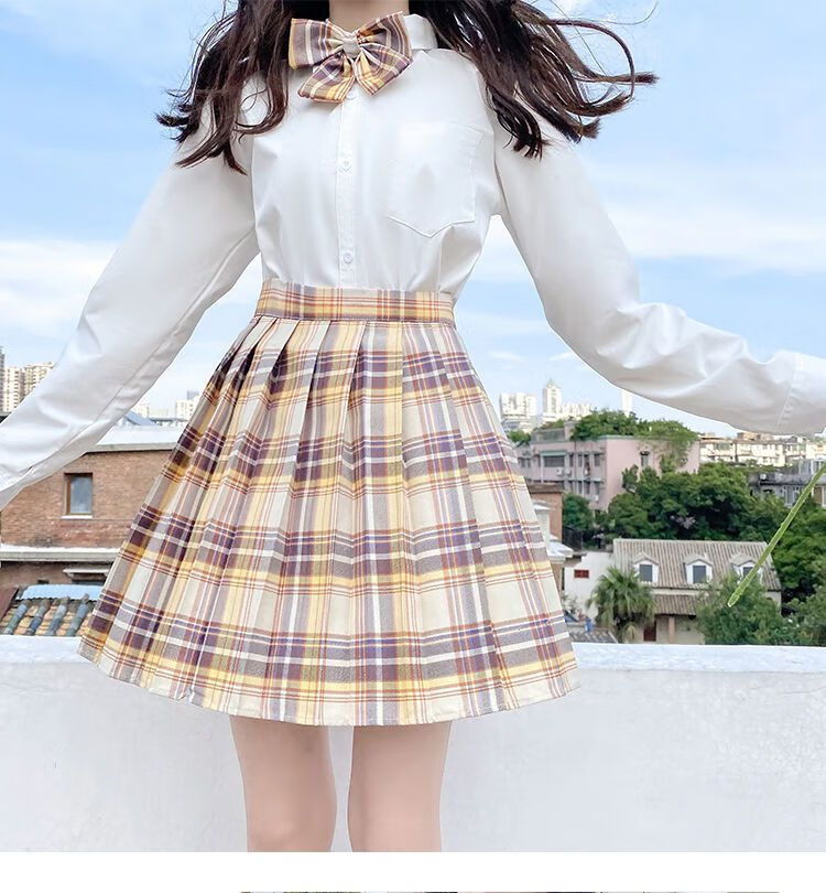速司汀内衣官方k制服百褶裙子闺蜜套短裙女日系甜美学院风不良少女zk