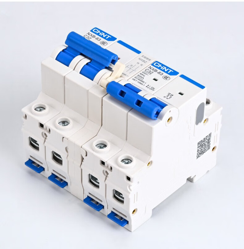 正泰nxb双电源互锁转换开关c型断路器空开220v空气开关互锁附件组合