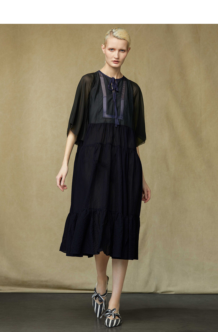 【原创设计】donoratico达衣岩 2020夏连衣裙 (梦醒暗月小镇二) 醉