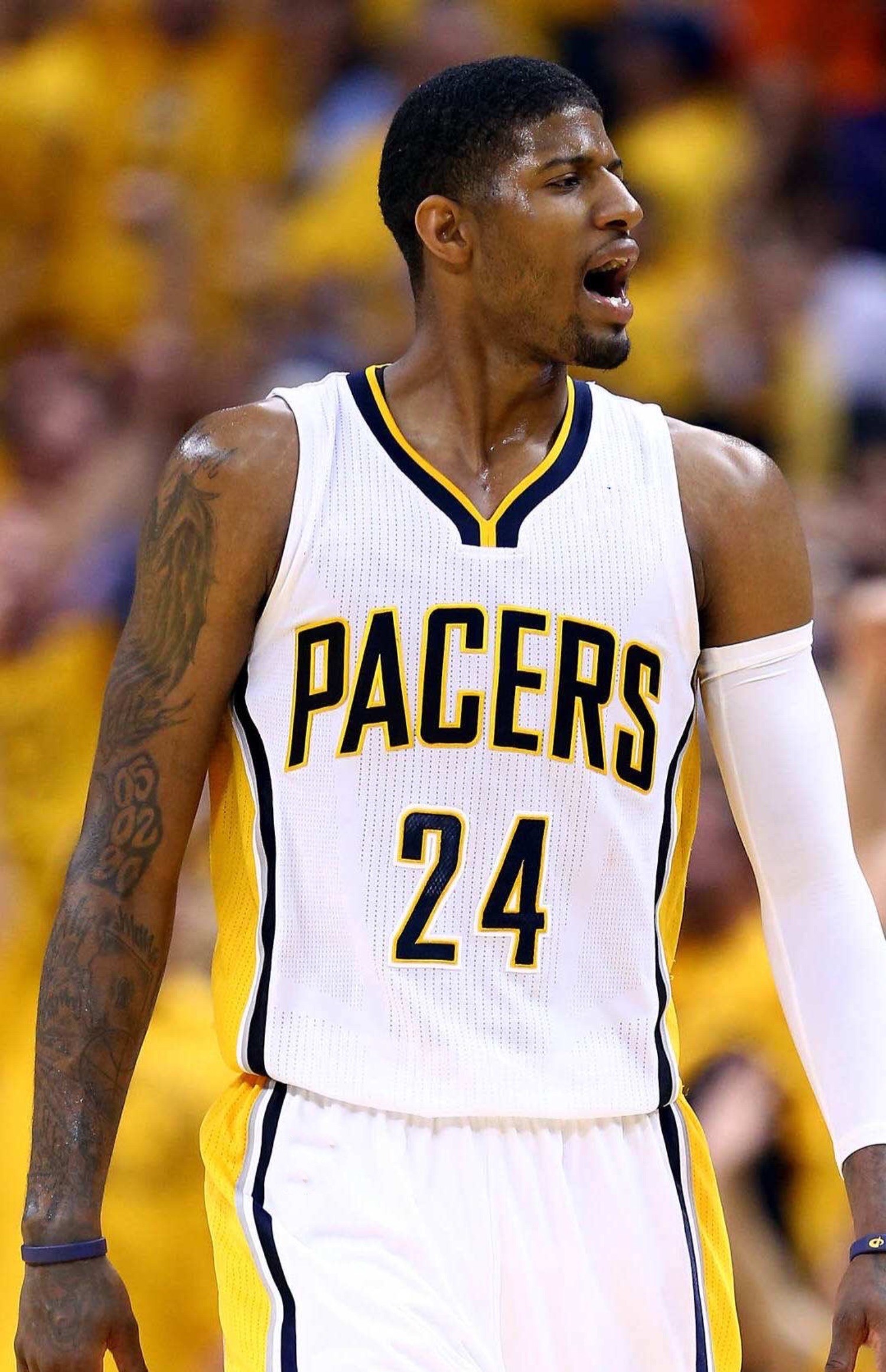 nike耐克保罗乔治球衣步行者快船雷霆13号全明星24号球员au球服