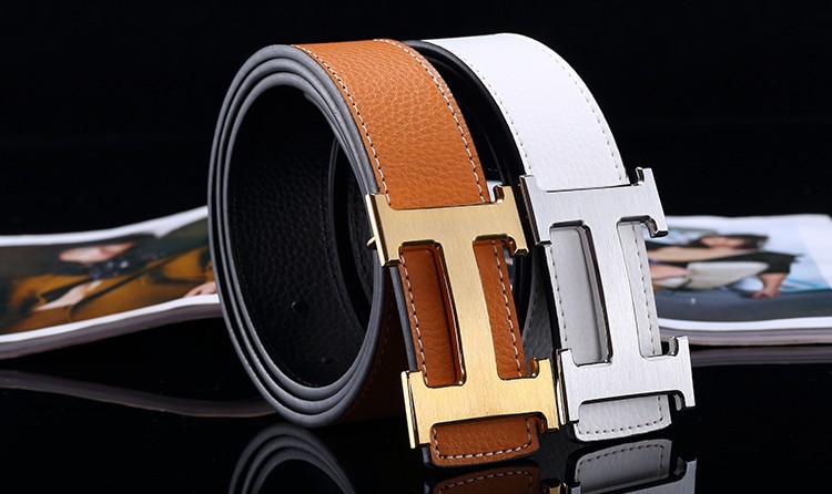 l v皮带男士真皮爱马·仕男式爱马·仕商场同款男士皮带牛皮牛皮腰带