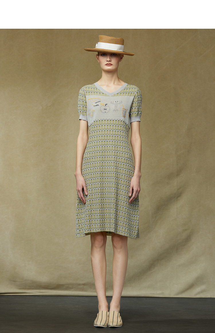 donoratico达衣岩夏装2021年针织衫夏夜的梦之九幕粉s