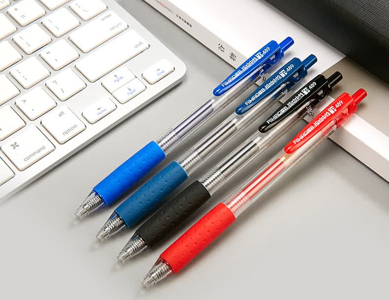 489中性笔按压式0.