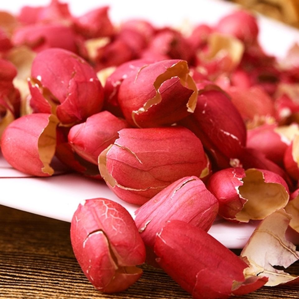 红衣花生衣血小板花生皮血花生衣生剥花生皮红皮花生长泡水 红花生衣