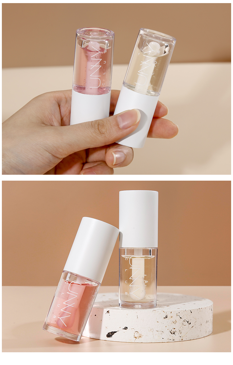 unny唇油女唇膏保湿滋润唇釉透明嘟嘟唇蜜玻璃唇润唇油护唇油01花香