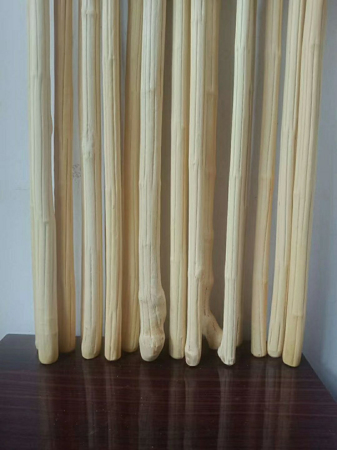 六道木 原木棍 六道木降龙木九道木武术鞭杆太极短棍,健身收藏棍太极