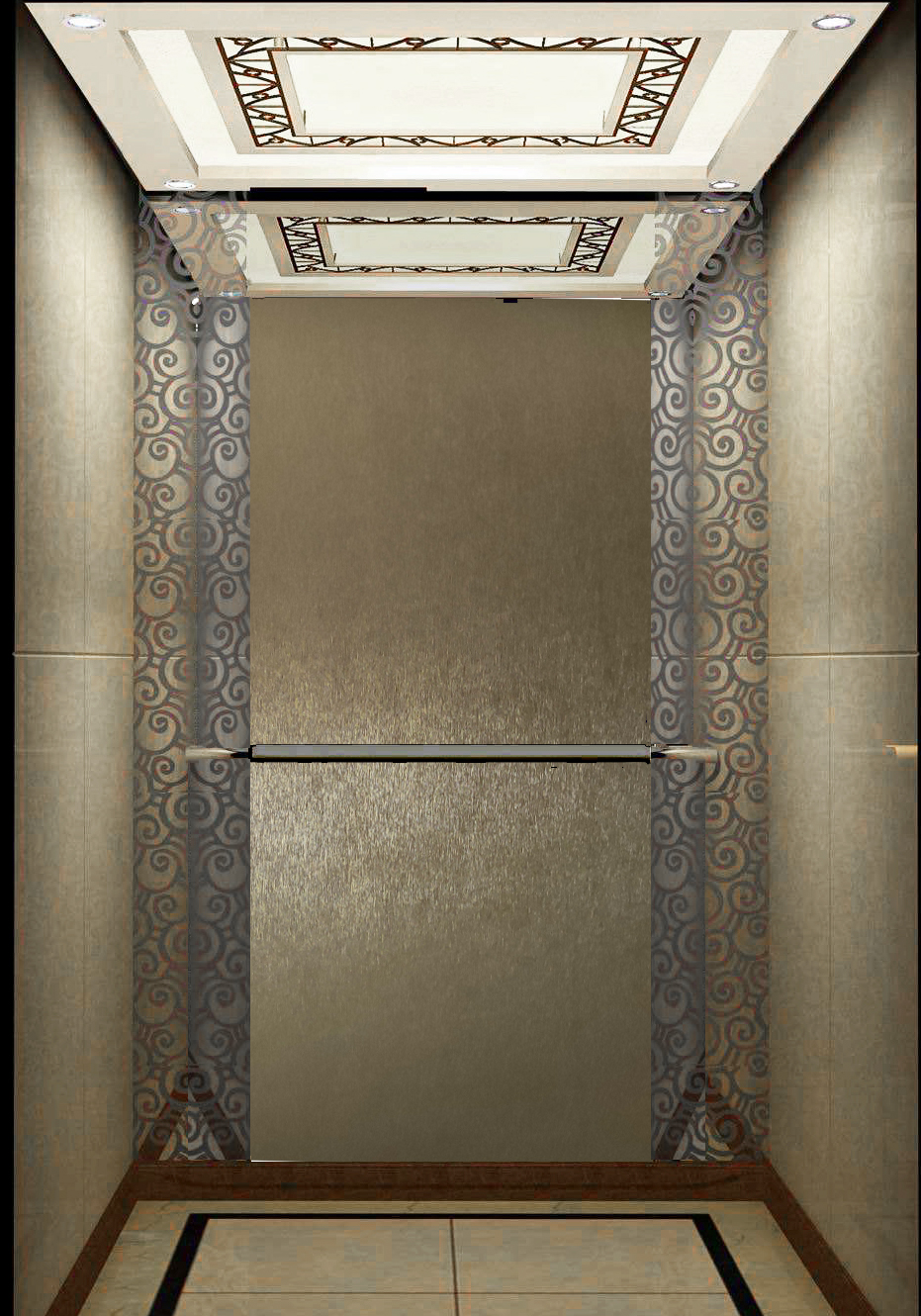 装饰贴膜红铜玫瑰金色波音软片金属拉丝电梯门不锈钢板改色贴纸 yt铁