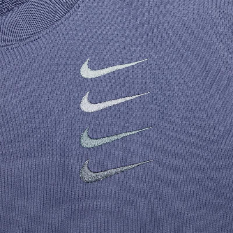 nike耐克swoosh男女运动休闲连勾四钩长袖套头卫衣db9408-310 db9408