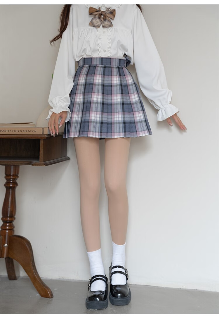 bhkw【啦啦酱jk】秋冬加绒肉色丝袜美肤袜加厚双层光腿神器裸感打底袜