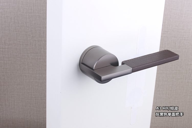 隐形拉手隐形门单面把手灰黑色暗门拉手单边背景墙室内房间明装暗藏门