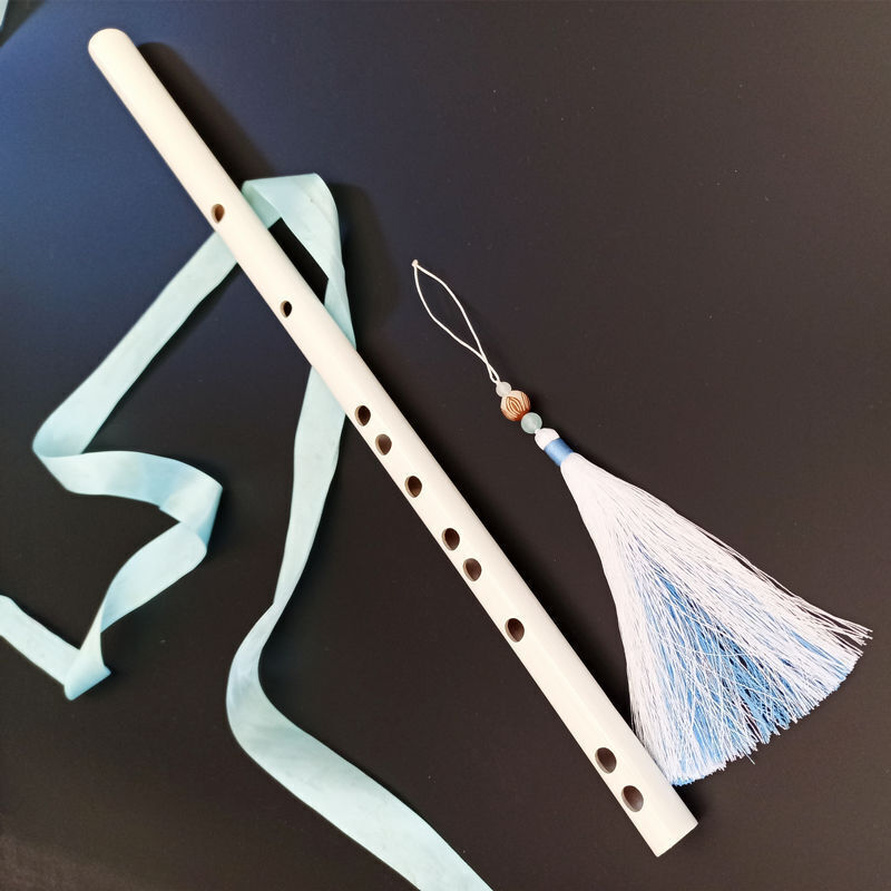 笛子玉笛古风白玉小竹笛子随身道具初学者学生入门长笛子迷你3号流苏