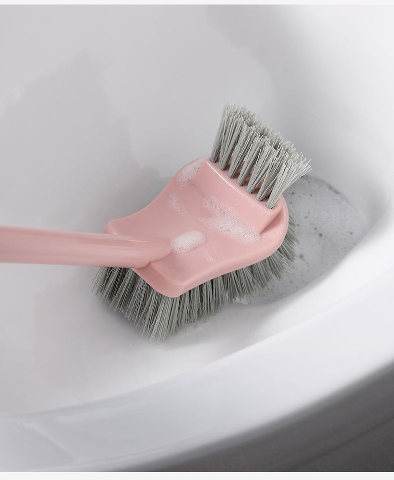 卡蔓派马桶刷无死角家用长柄双面加厚卫生间洗厕所刷子挂墙式蹲坑清洁