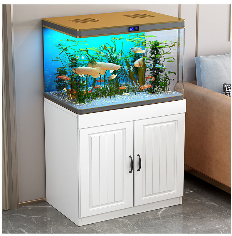 鱼缸架子铝合金鱼缸底柜水族箱底座超白鱼缸底座新品鱼缸柜鱼缸柜铝