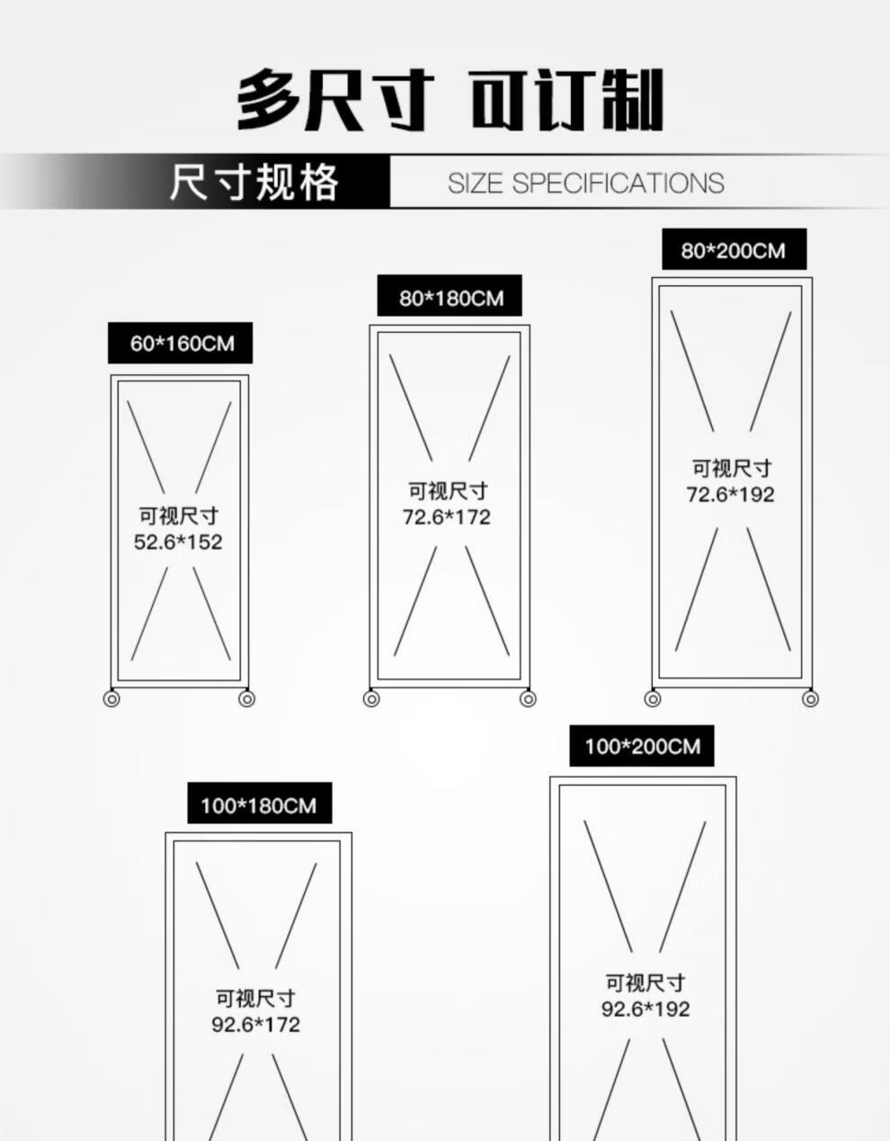 艺可恩 可折叠书画展板便携式海报展示架移动宣传广告屏风书法作品