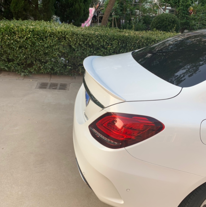 京溪堂 奔驰c260l尾翼15-21款新c级w205 c180l c200l c300l c260 烤漆