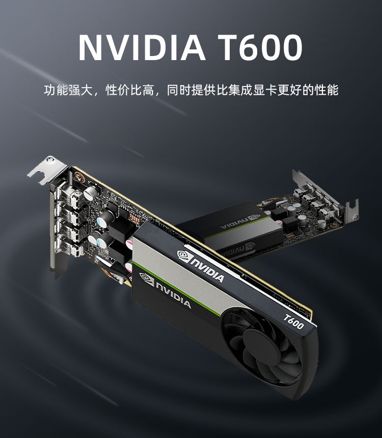 丽台leadteknvidiat6004gcuda核心640图灵架构多屏输出更清晰quadro