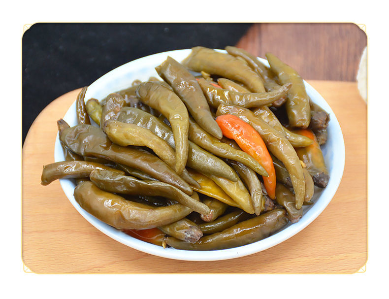 老坛泡椒酸辣小尖椒咸辣椒小辣椒淹辣椒腌制辣椒咸菜下饭菜小泡椒1斤