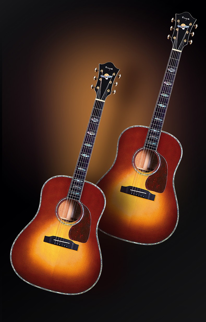 enya恩雅t05a全单吉他41寸j桶型弹唱指弹阿迪朗达克云杉全单板民谣木