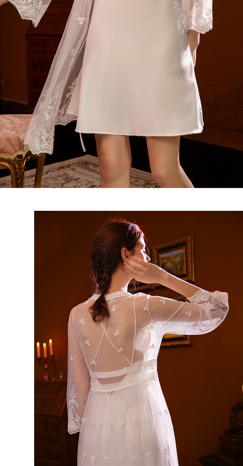 美涩轻奢美涩性感情趣内衣透睡衣挑逗激情套装蕾丝透明开档免脱女诱惑