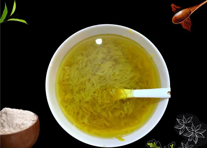 橙伯乐广西灵山特产食用槐花粉凉粉半成做煮米凉虾黄槐花粉专用米粉虫