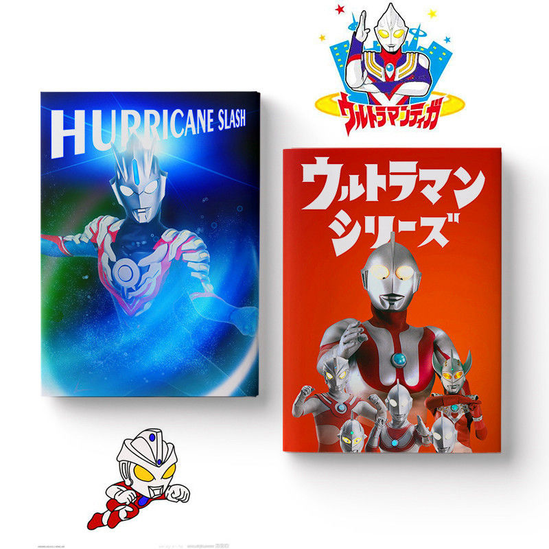 石精灵奥特曼笔记本小学生男生作业本迪迦动漫周边记事本子学习定制