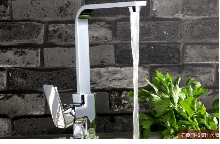 大红鹰卫浴龙头 全铜厨房不锈钢洗菜盆水龙头冷热万向可旋转洗碗池