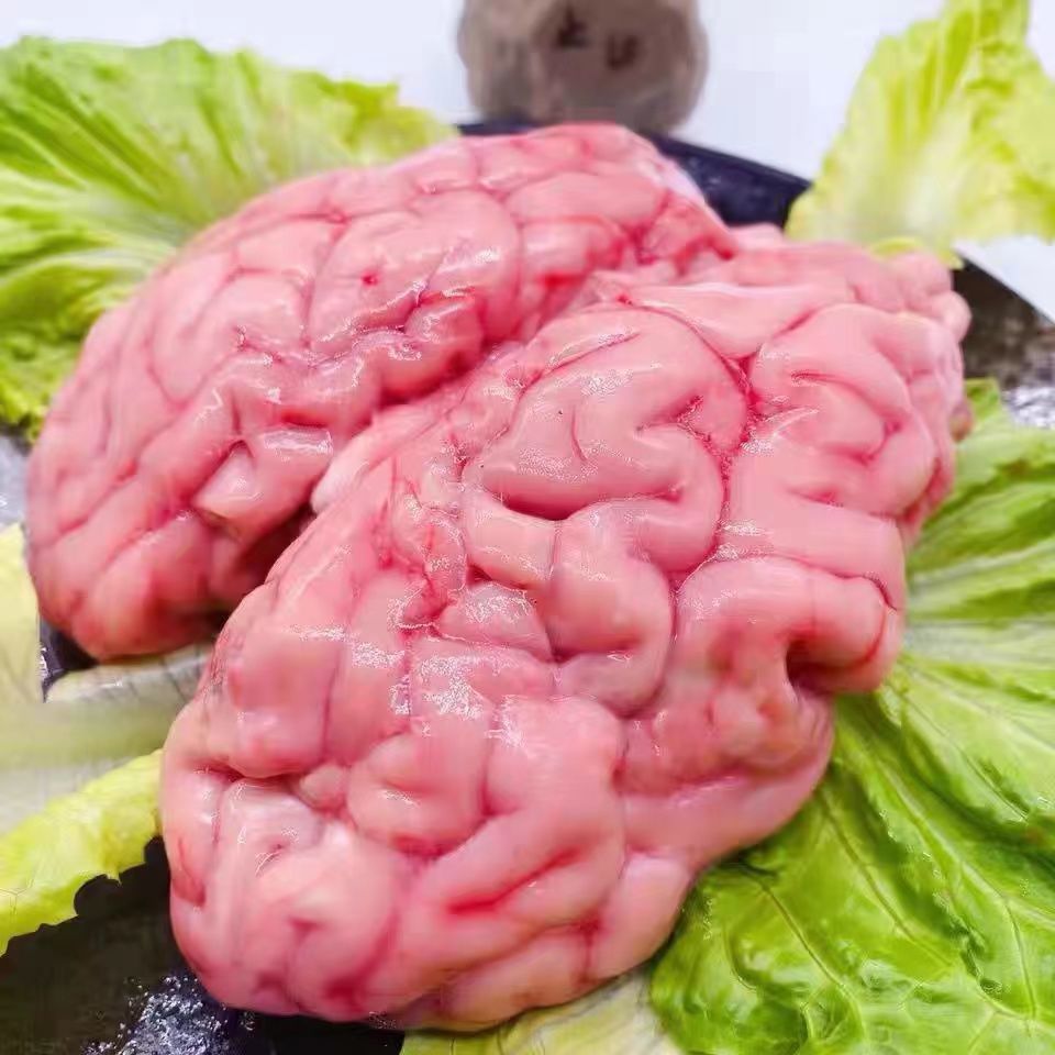 腾旺纳跃腾旺纳跃 腾旺纳跃羊脑新鲜羊脑花羊脑髓火锅食材冷冻羊杂