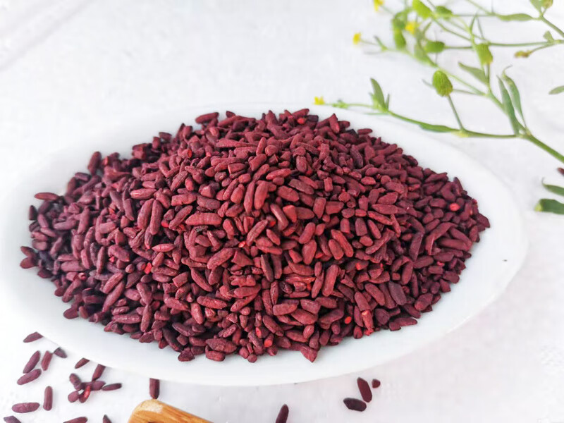 红曲米粉酿酒曲卤味烘焙熬粥高汀红曲米 高他汀红曲米500g【熬粥 泡茶