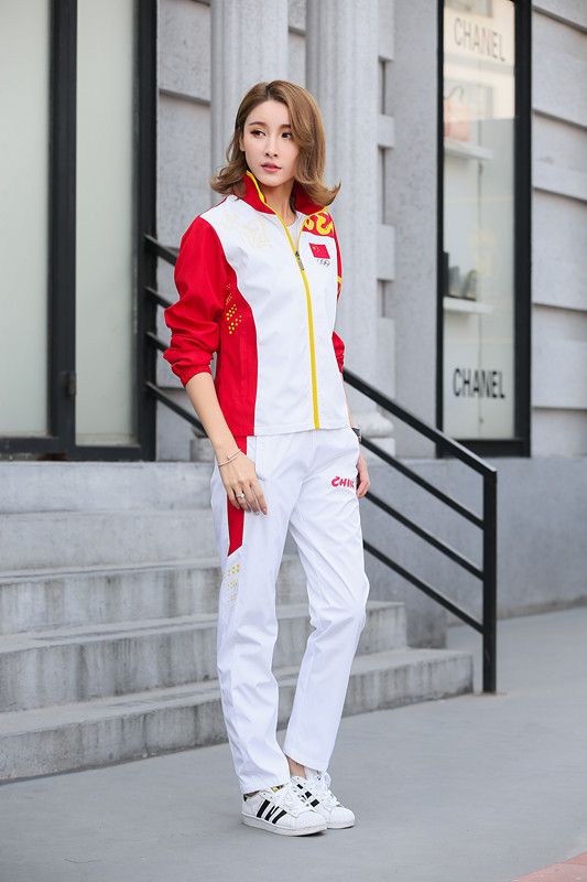 国家运动服套装出场运动员国家队运动服套装男女体育生中国队服龙印字