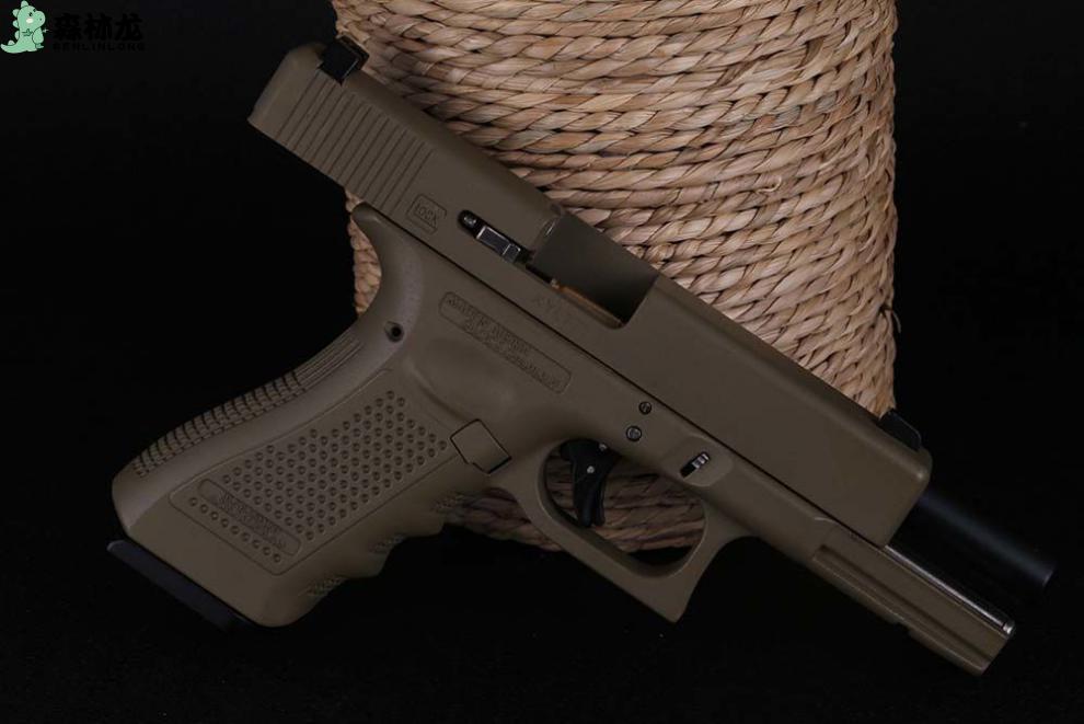 合金军模格洛克大号合金军模模型金属抛壳1:2.