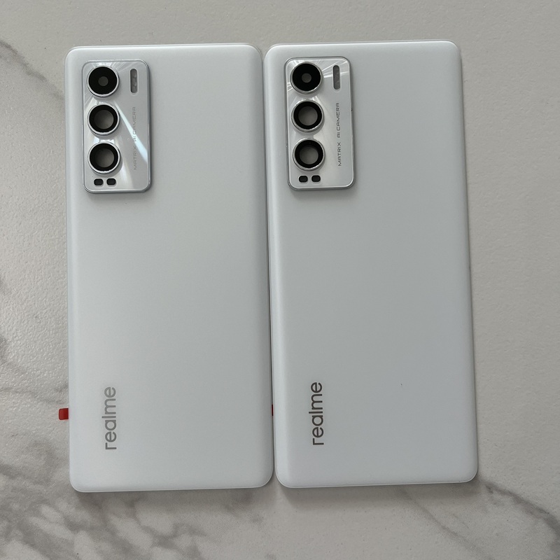 旁恩适用于真我gt电池探索版大师后盖玻璃手机外壳原装盖后屏 gt大师