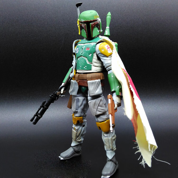 凯史星球大战克隆人手办 白兵黑武士克隆兵光剑面具 可动人偶模型玩具