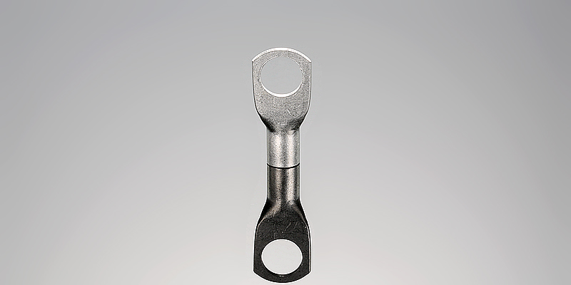 凯之讯sc线鼻子冷压接线端子圈型窥口铜鼻子10平方压线端头dtga紫铜