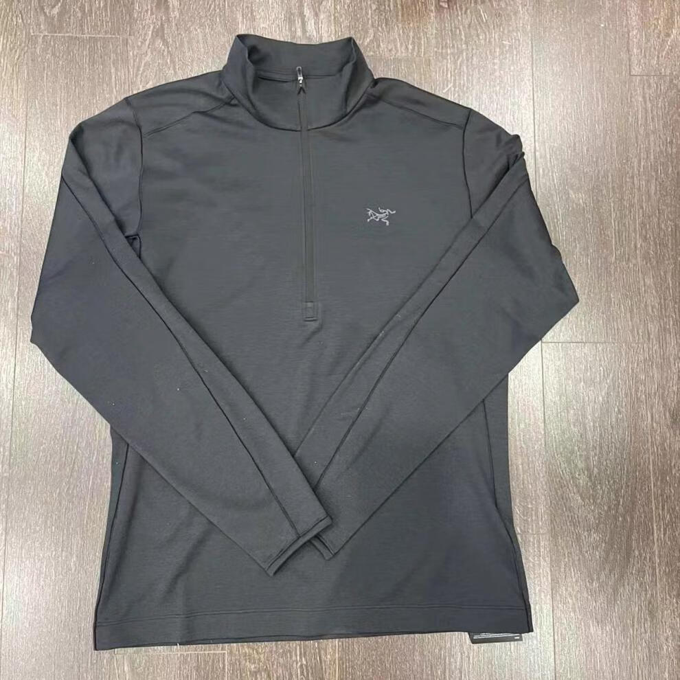 始祖鸟男款长袖恤衬衫始祖鸟旗舰男装女装 衬衫-skyline-蓝宝黑 xl