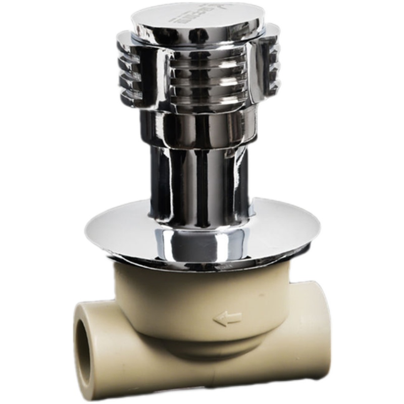 武汉金牛ppr水管配件阀门双活接球阀阀芯暗阀4分6分截止阀2025管灰色