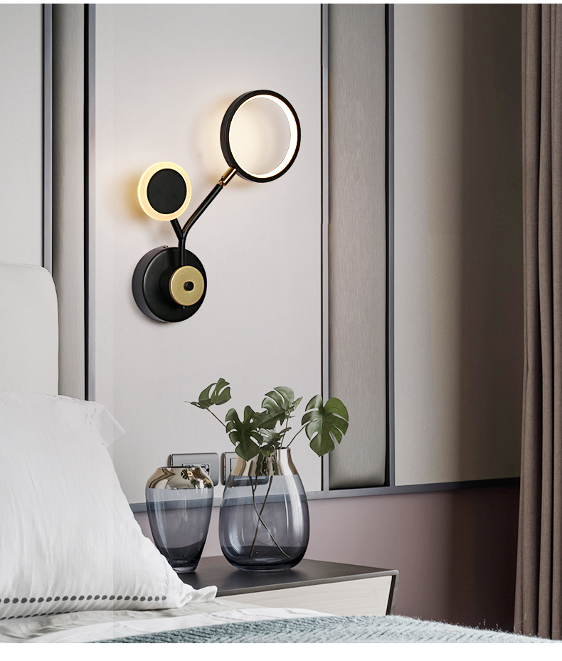 60玄关灯壁灯轻奢壁灯卧室床头灯客厅楼梯玄关墙壁灯北欧个性创意