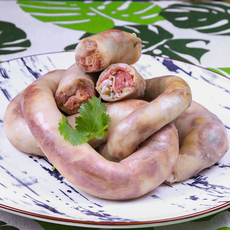 内蒙古特产羊肉肠特产手工羊肉肠 新鲜肉肠真空羔羊肉香肠 传统羊肉肠