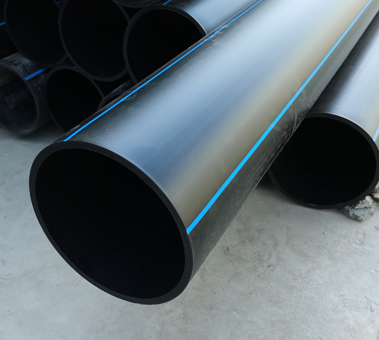 梦大口径pe管 pe水管110 125 160 200 250pe排水管 pe灌溉管 pe管材