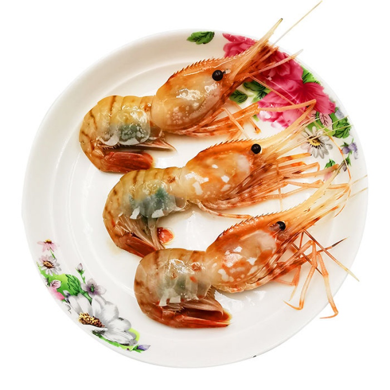 白牡丹虾超低温冷冻新鲜日料食材寿司刺身生吃特大冰虾1000克约1824只