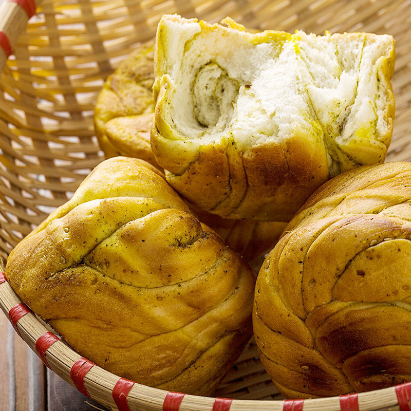 【当日新做】青海囷锅食品焜锅馍馍手工烤焜锅馍馍 10个装 1瓶循化