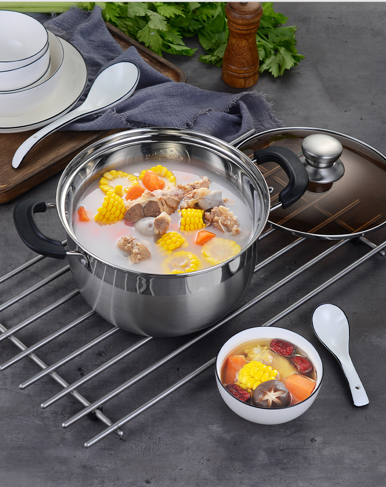 思钢sigang巧厨精品汤锅a型24cmsgqc024