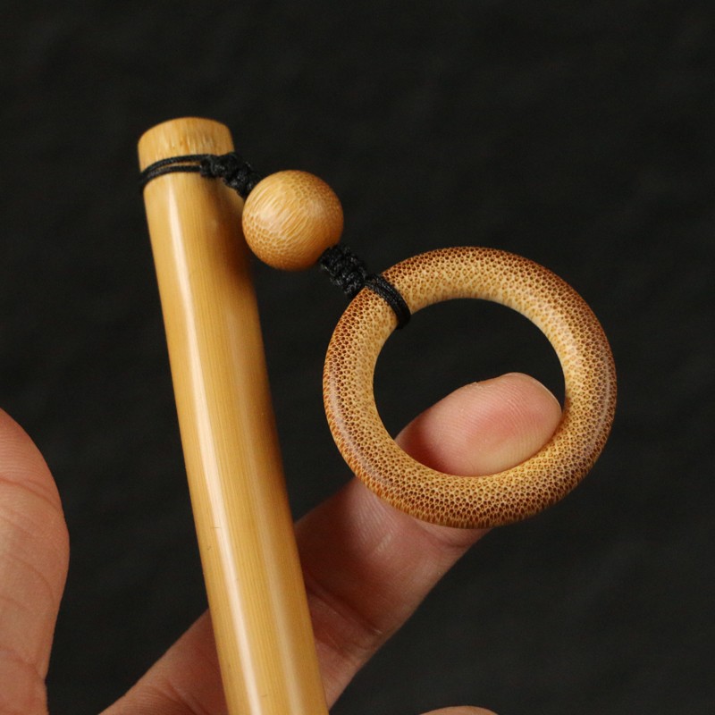 精品纯手工精磨天然十几年实心老玉竹教鞭竹雕竹节棍