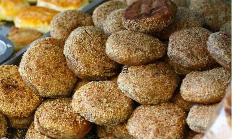 北产护国寺小吃老北京芝麻烧饼火烧麻酱烧饼1个70g10个京津冀地区买家