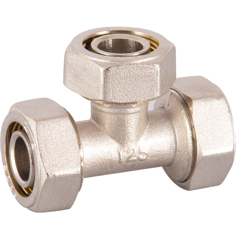 2025地暖管接头1寸暖气片分水器小背篓三通弯头直接铝塑管配件 2025等